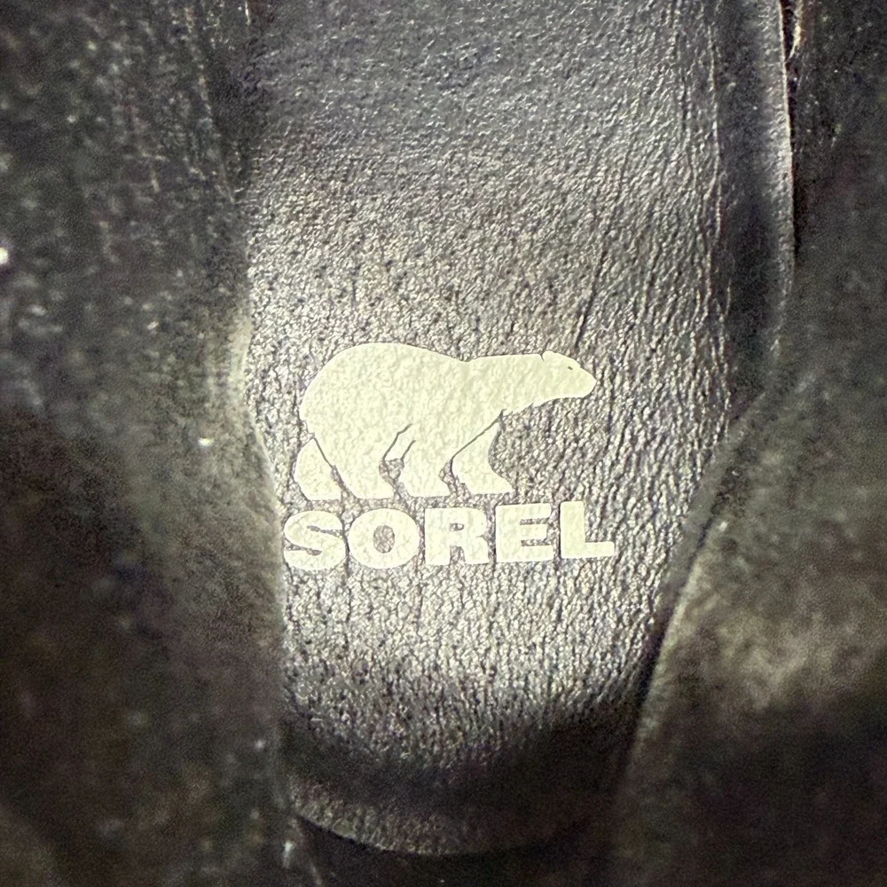 Sorel Joan Of Arctic Wedge III Brown Leather 10 Hiker Modern Nordic Trail WP
